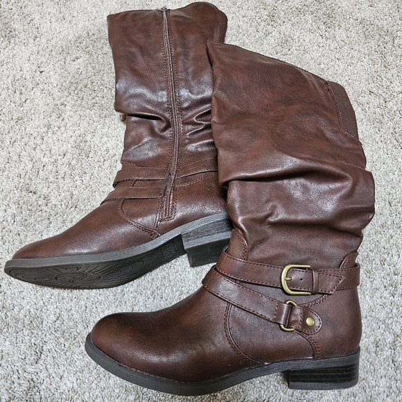 JACLYN SMITH calf high boots - Picture 1 of 5